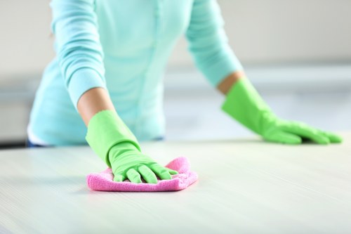Low-carbon vans used by Carpet Cleaners SE22 for efficient service routes